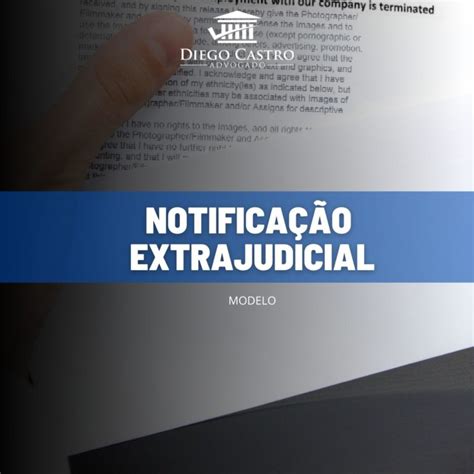 Modelo De Notificação Extrajudicial De Cobrança De Valores