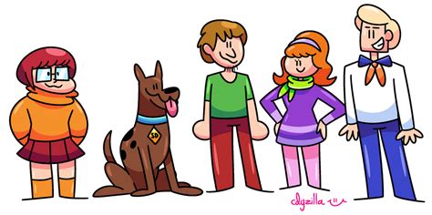 Scooby Doo Gang by cdgzilla9000 on DeviantArt