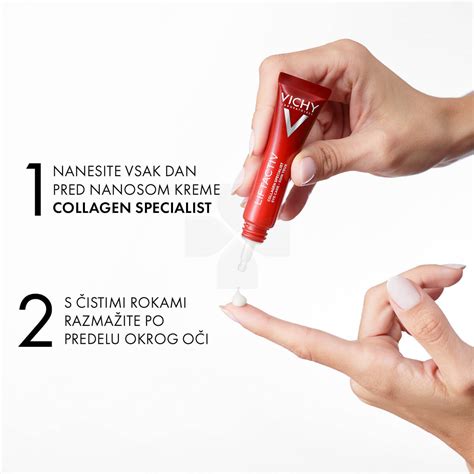 Vichy Collagen Specialist Nega Za Podro Je Okoli O I Ml Lekarne