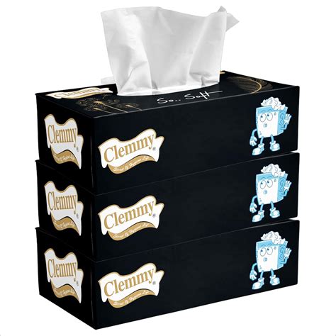 Clemmy Facial Tissue Refill Pack Car Tissue Refill Disposable