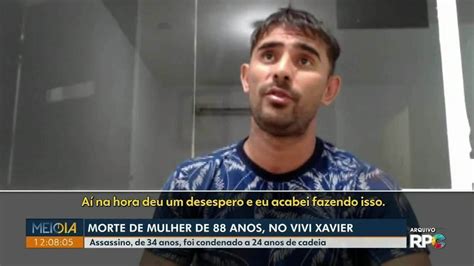 Homem que confessou morte de idosa de 88 anos em Londrina é condenado a