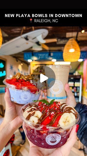 Megan Nicole Pintell On Instagram New Playa Bowls In Raleigh We