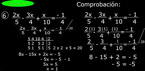 Lgebra Eca De Ense Anza Media Ecuaciones De Primer Grado