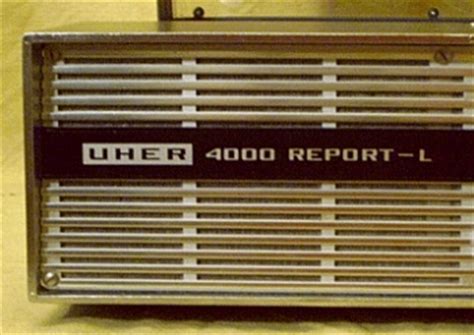 UHER 4000 Report L
