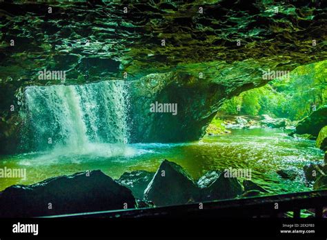 Natural Bridge QLD Australia Stock Photo Alamy