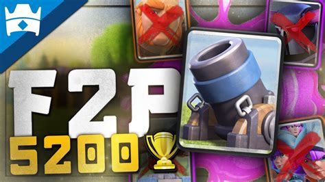 DESTROY HARD COUNTERS WITH F2P 2 9 MORTAR CYCLE DECK 5200 2 9