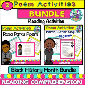 Black History Month Poem Bundle by KOT'S CLASSROOM TREASURES | TPT