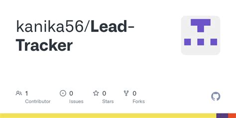GitHub - kanika56/Lead-Tracker