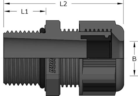 Griploc Nylon Long Thread Cable Glands Remora Electrical Limited