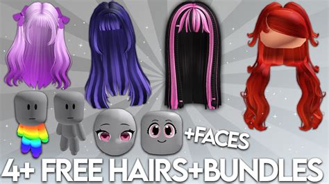 Hurry 4 Free Hairs Cute Bundles Emotes Faces🤩🥰 Event Items Youtube