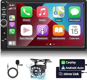 NHOPEEW 2 Din Autoradio Mit Carplay Und Android Auto 7 Zoll HD