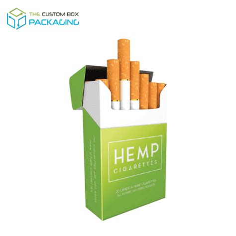 Custom Cbd Cigarette Boxes Printed Cbd Cigarette Box Wholesale The Custom Box Packaging