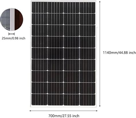 Solar Panel Power Kit W W W Flexible Panei V V Off