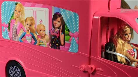 Barbie Glam Camper Kamper Barbie Life In The Dreamhouse Barbie