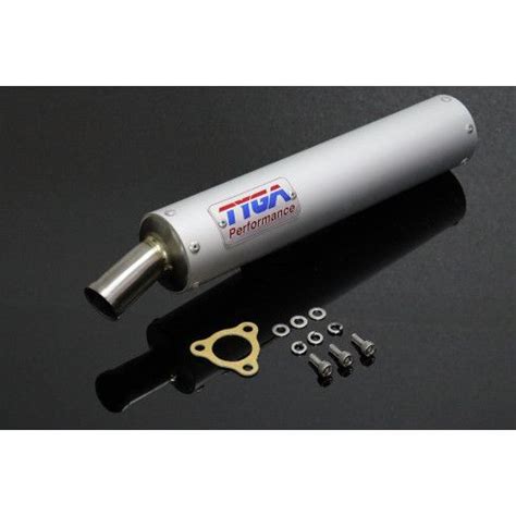 Silencieux Tyga Aluminium 2 Temps Classic Embout Inox