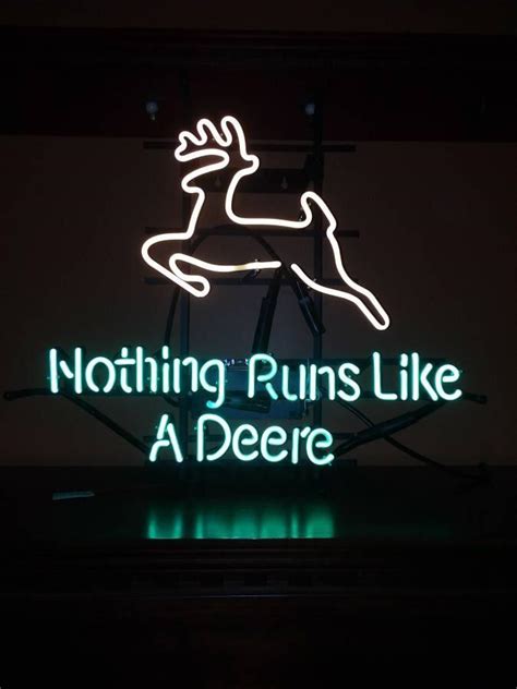 Nothing Runs Like A Deer Neon Sign Neon Light Diy Neon Signs