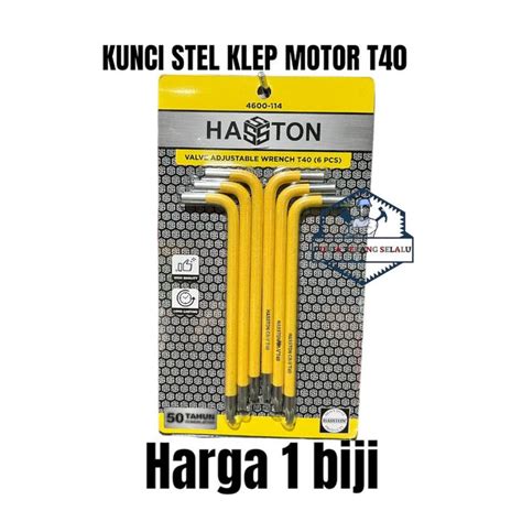 Jual Hasston Kunci Stel Klep Motor L Bintang T Lubang Kotak Tahanan