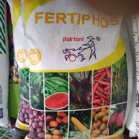 Kg Pupuk Buah Pertiphos Cap Pak Tani Lazada Indonesia