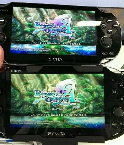 Ps Vita Lcd Vs Ps Vita Oled Gadgetfreak Not Just Tech