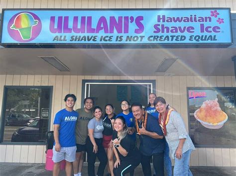 ULULANI S HAWAIIAN SHAVE ICE Honolulu Menu Prices Restaurant