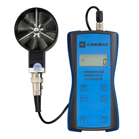 Anemomaster Professional Anemometer Model 6036 Kanomax USA