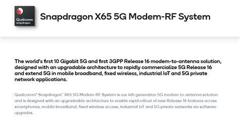 Qualcomm、世界で初めて最大10gbpsの通信に対応した5gモデム「snapdragon X65」を発表 Nishiki Hub