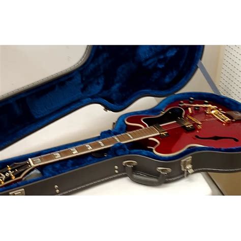 Used Epiphone Used 2023 Epiphone 50th Anniversary 1962 Reissue Sheraton E212tv Tremotone Red