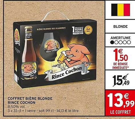 Promo Coffret Bi Re Blonde Rince Cochon Chez Intermarch Icatalogue Fr