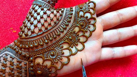 New Easy Bridal Fronthand Mehndi Design Simple Fronthand Mehndi Mehndi Easy Mehndi Design