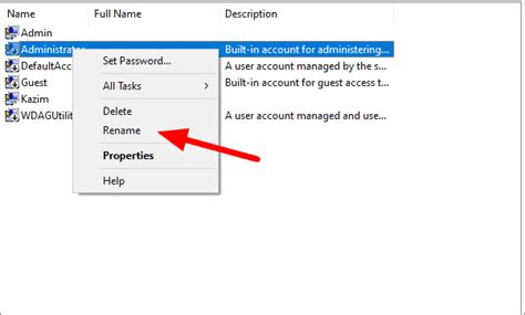 How To Change Administrator Name On Windows 10 All Things How