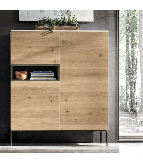 Libreria In Legno Modello Integra Gs Santalucia Mobili