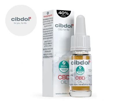 Olio CBD 40 Bio Cibdol 10ml Olio Di CBD