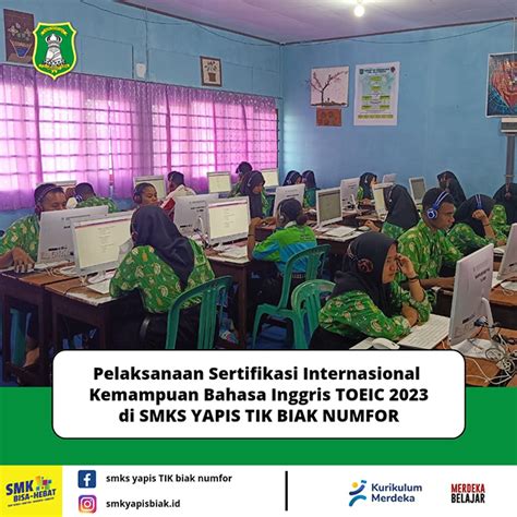 Pelaksanaan Sertifikasi Internasional Kemampuan Bahasa Inggris Toeic