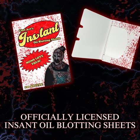 INSTANT OIL BLOTTING SHEETS – Creature Cosmetics LLC