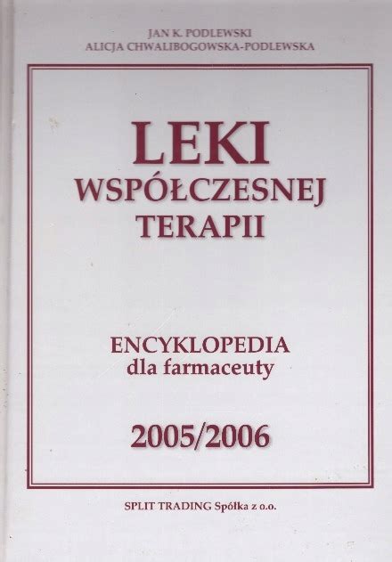 Leki Współczesnej Terapii Niska cena na Allegro pl