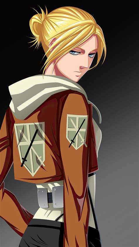 2160x3840 Attack On Titan Annie Leonhart Shingeki No Kyojin Sony Xperia