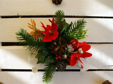 Christmas Table Decoration Rustic Christmas Decor Christmas - Etsy