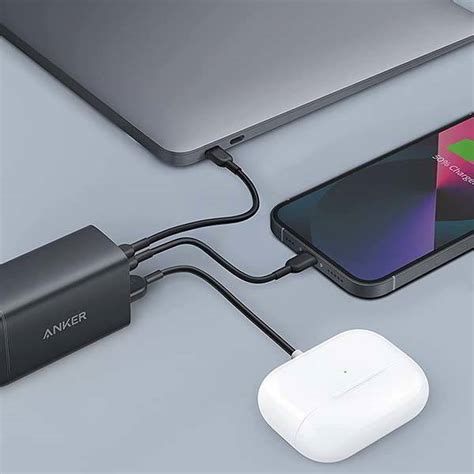 Anker 735 Nano II USB C Charger With 3 Ports Gadgetsin