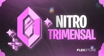 Nitro Trimensal Ativa O Entrega Em Discord Nitro E Impulsos