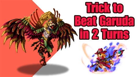 Ffbe Garuda 1 Star 2 Turns Trick Not All Missions Clear Youtube