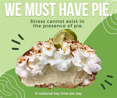 National Key Lime Pie Day Rockefellers Grille Pie Day Key Lime Pie