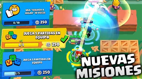 Completando Las Nuevas Misiones De La ActualizaciÓn En Brawl Stars