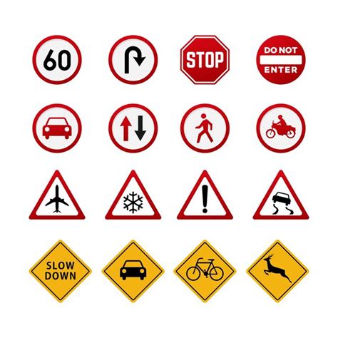 Road Sign Clipart Traffic Signs Svg Bundle Traffic Signs Road Sign Svg 122500 Hot Sex Picture