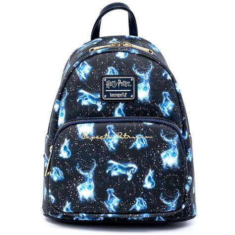 Universal Loungefly Mini Backpack Harry Potter Patronus Aop