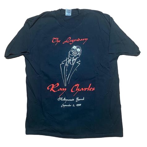 1998 Vintage Ray Charles Tour Promo The One and Only... - Depop