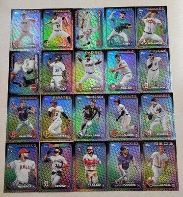 2024 Topps Series 1 Blaster Box Spring Easter Foil Parallel Lot X20