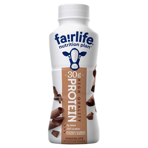 Fairlife Nutrition Plan 30g Protein Shake Chocolate 11 5 Fl Oz 18