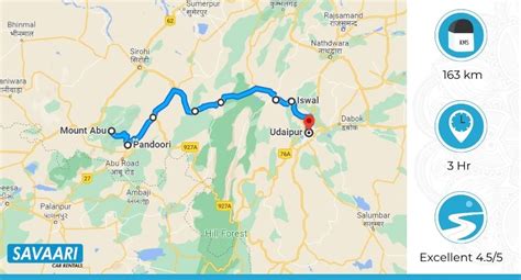 Mount Abu To Udaipur By Road Distance Time And Useful Travel