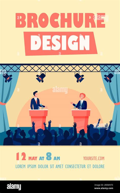 Political Talking Show Stock Vector Images Alamy