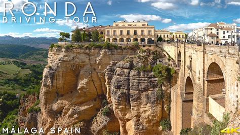 Tiny Tour Ronda Spain Driving in the most visited town in Andalucía